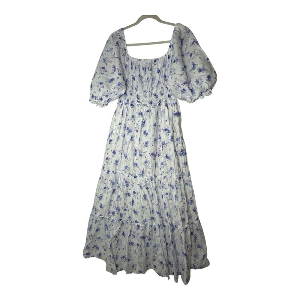 LoveShackFancy x Target Gemma Maxi Dress Medium Floral Romantic Cottagecore - Picture 3 of 10